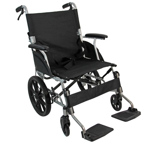 Aluminium wheelchair - aluminium,