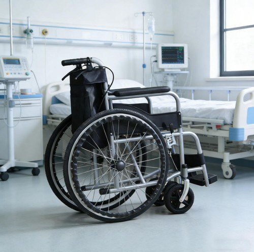 Folding transport wheelchair - transport,